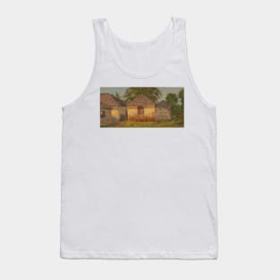 Houses, Mt Salus by Frederic Edwin Church Tank Top
